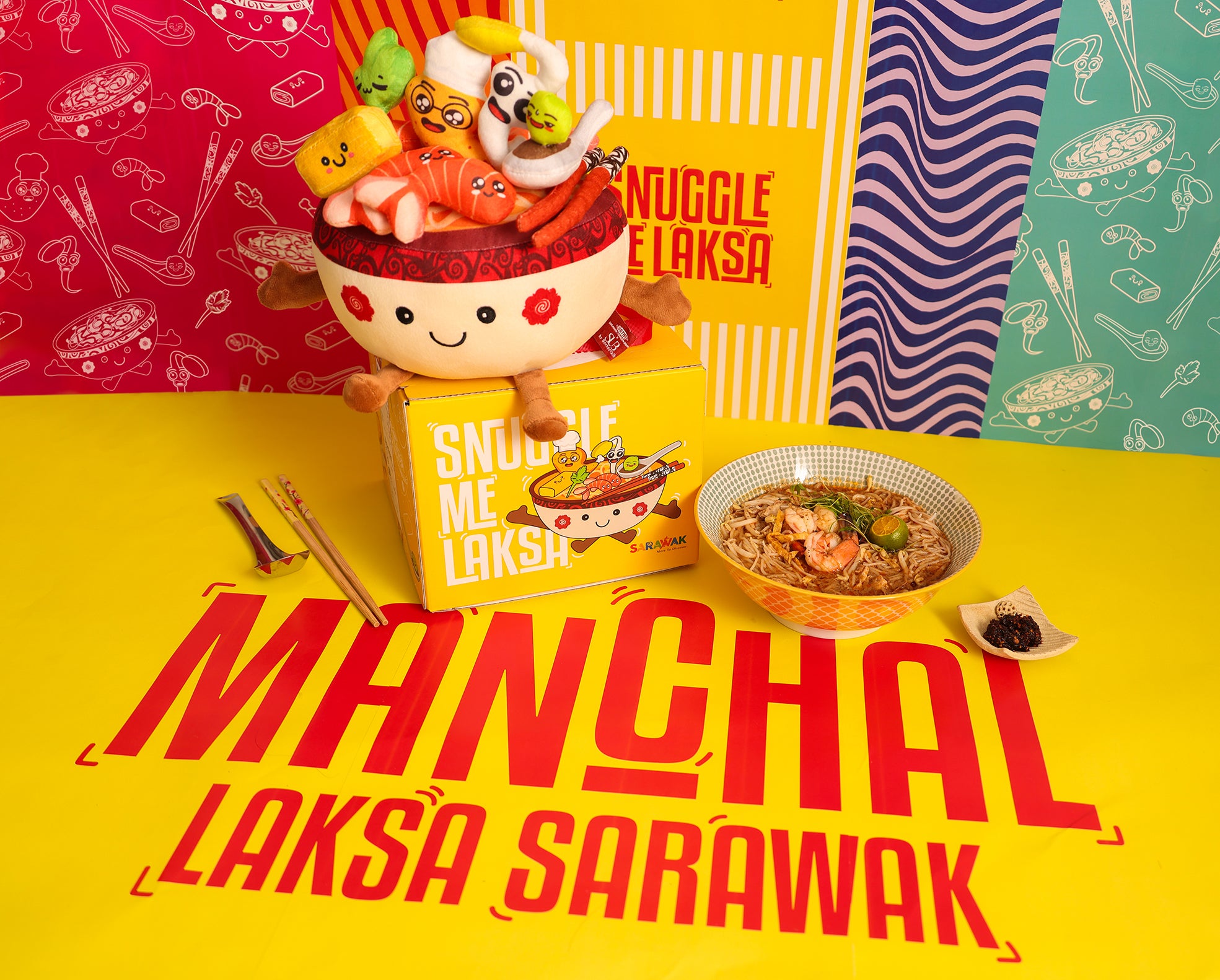 Manchal Laksa Sarawak Plushie